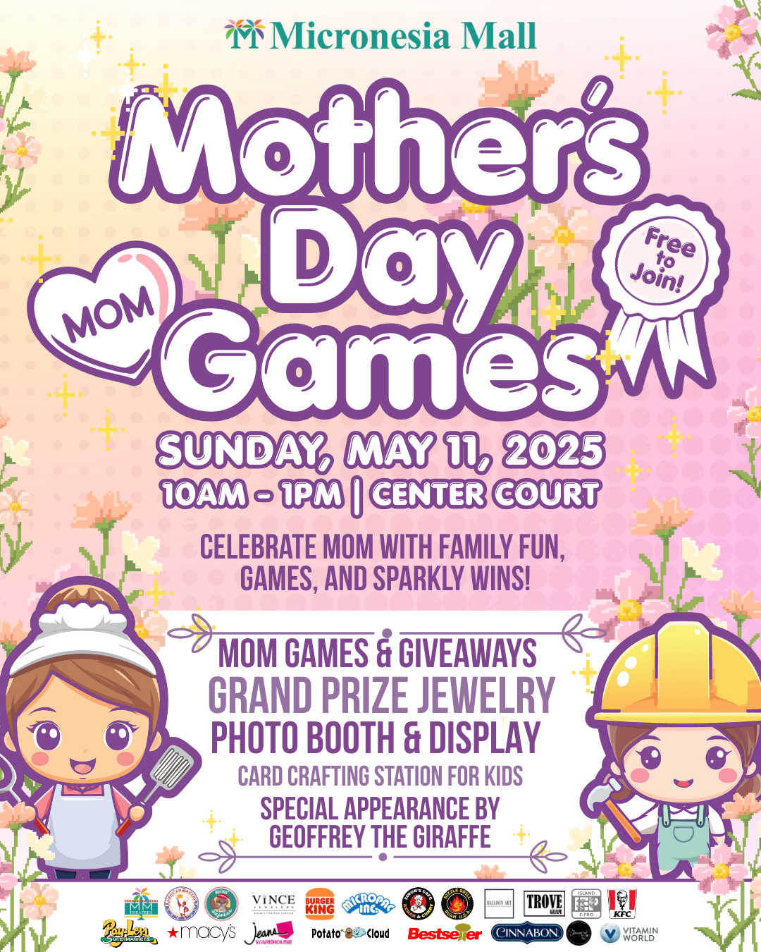 Mothers Day Games Flyer 01