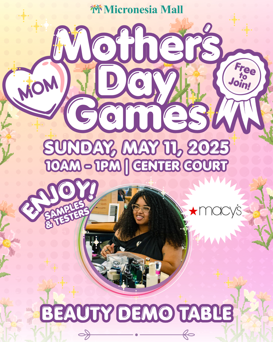Mothers Day Games Flyer 06