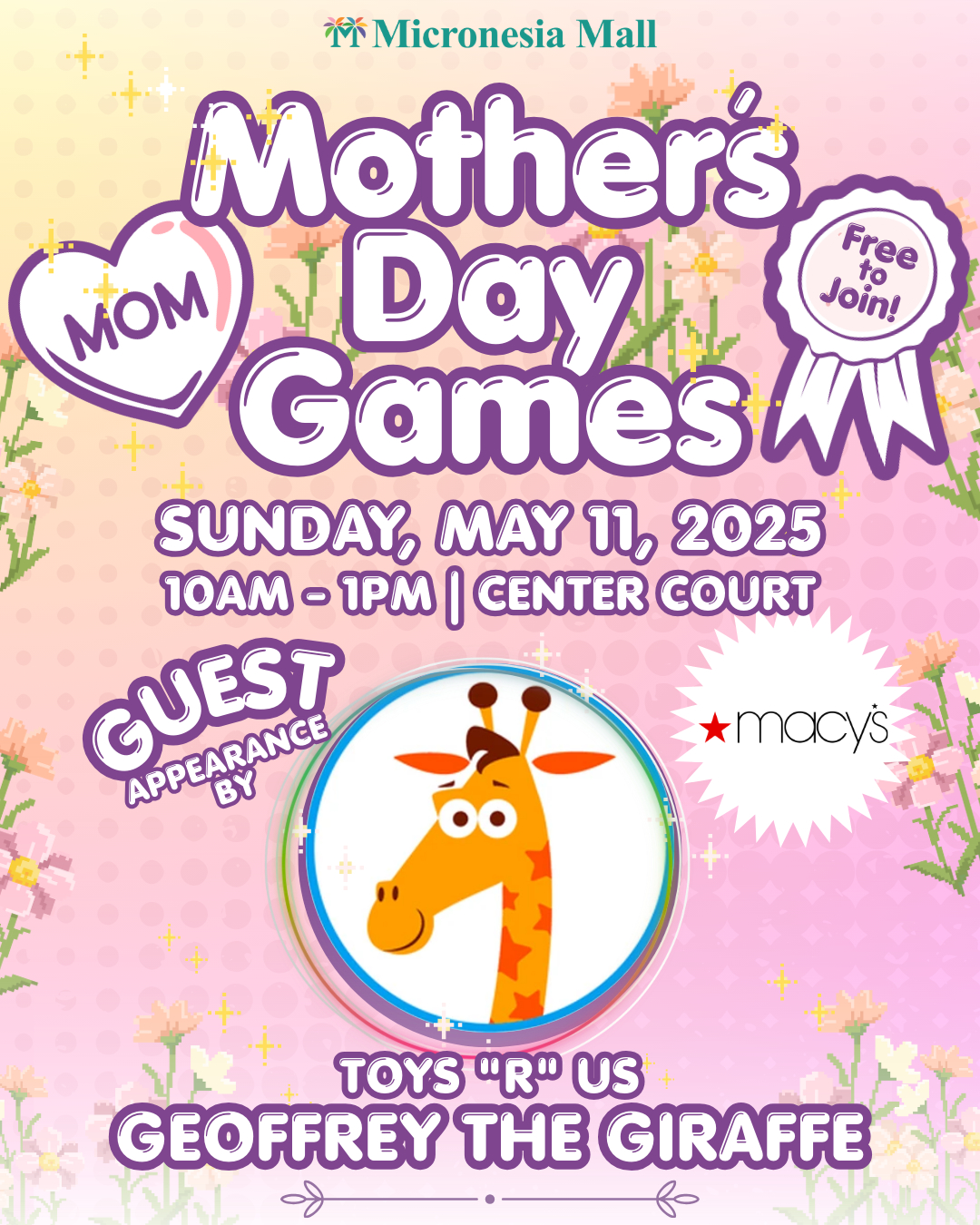 Mothers Day Games Flyer 07