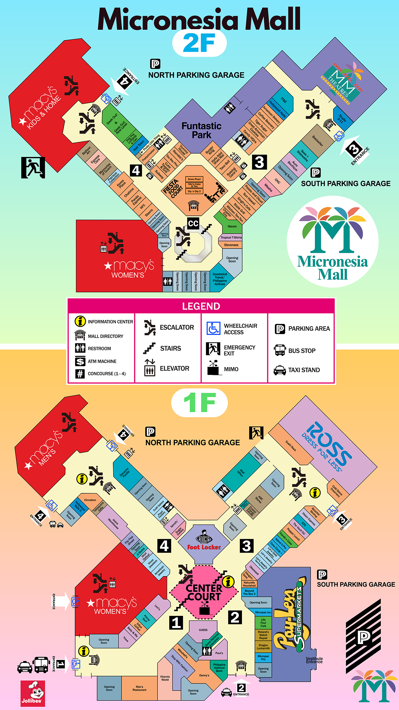 Micronesia Mall Map